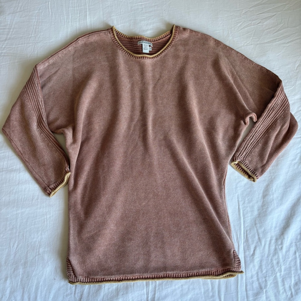 Carbon2Cobalt Dolman Sleeve Pullover Knit Sweater • Size Small